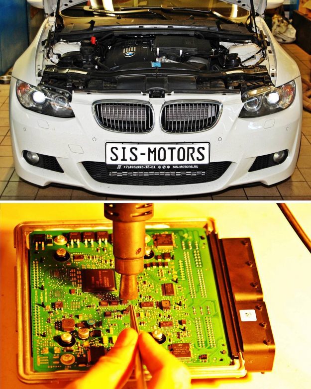 BMW E92 chip-tuning