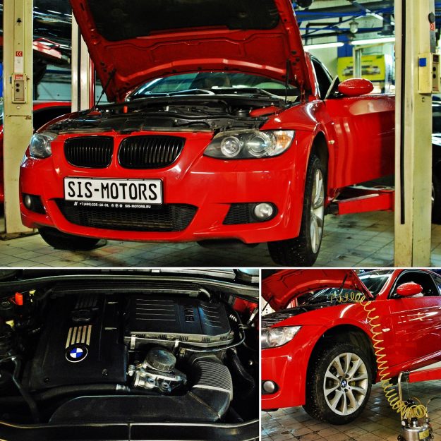 замена масла и ремонт двигателя BMW E92