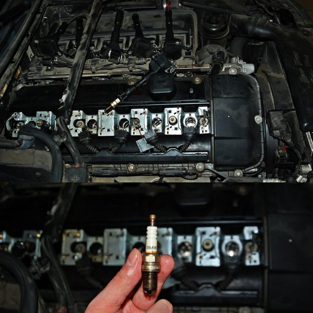 когда менять свечи на бмв